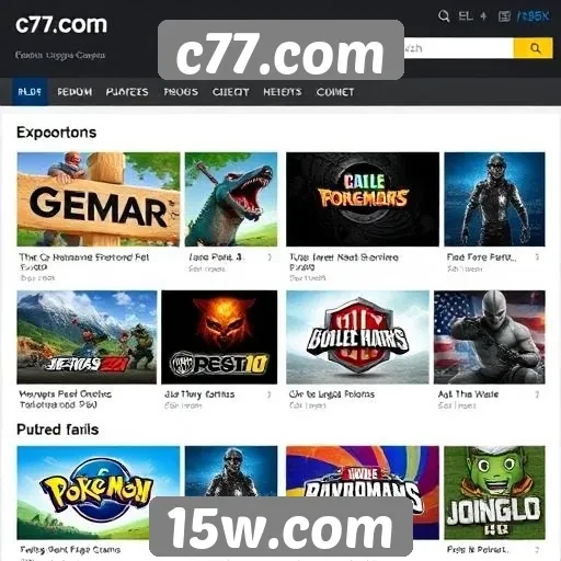 Principais lançamentos no site c77.com